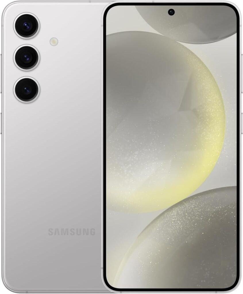 Samsung Galaxy S24 5G Canada: Marble Gray, 128GB, AI, 120Hz AMOLED, 50MP Camera, 8K, Nightography