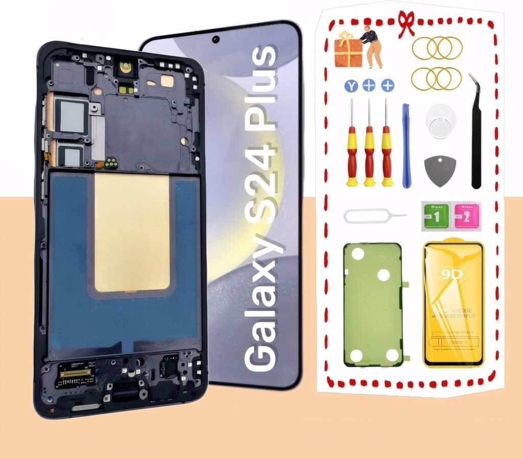 Samsung Galaxy S24+ AMOLED Screen Replacement 6.7″ Onyx Black Canada