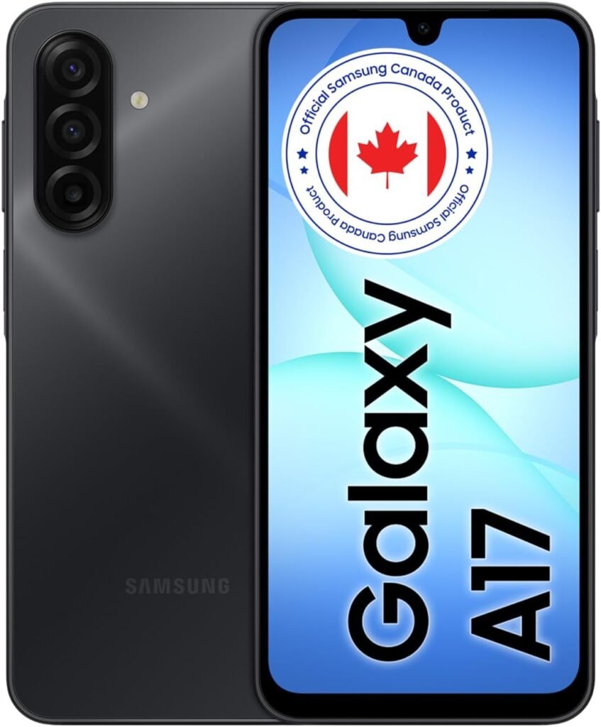 Buy Samsung Galaxy A17 5G in Canada: 6.7″ AMOLED, 128GB, Black, Fast Charging, Unlocked