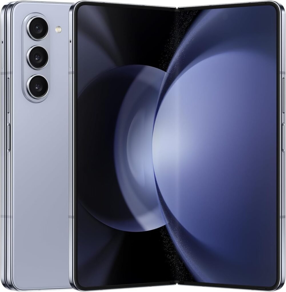 Renewed Samsung Galaxy Z Fold5 256GB Icy Blue