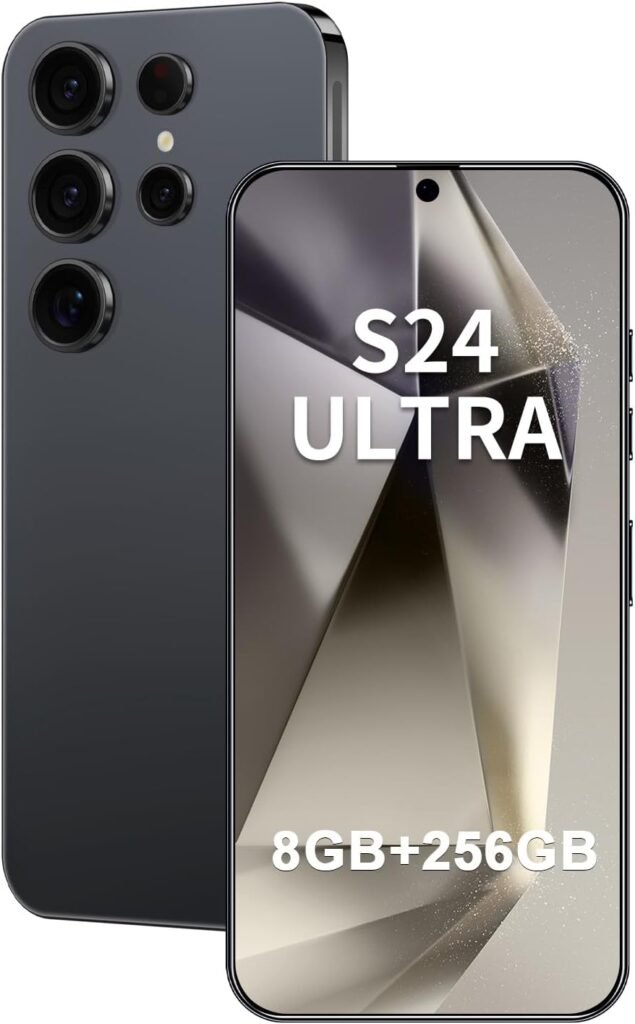 Unlocked I24 Ultra Android 8GB+256GB 7″ HD 5G Phone with 108MP Camera & 6800mAh Battery