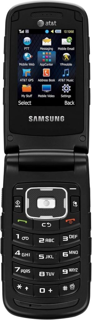 Renewed Unlocked Samsung Rugby 2 A847 Rugged 3G Flip Phone for Canadians