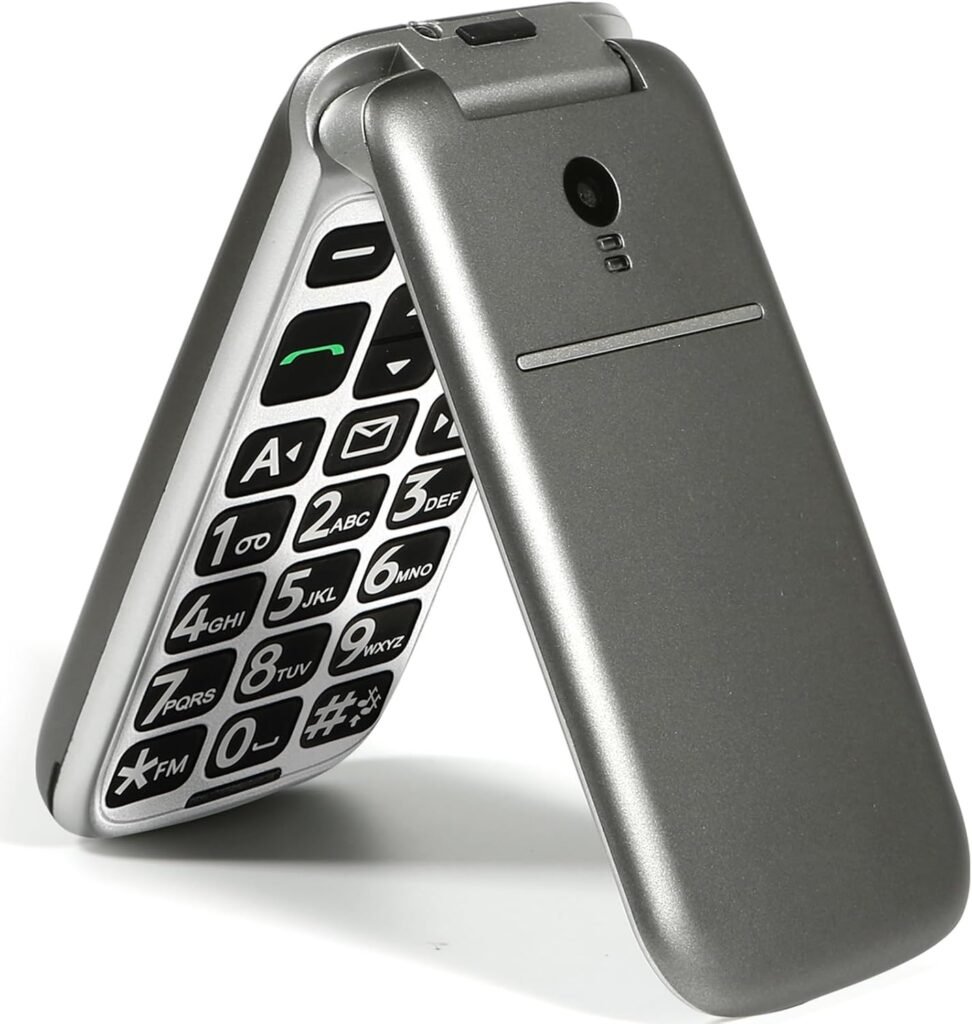 4G Flip Phone for Seniors in Canada: Artfone with SOS, Loud Volume, USB