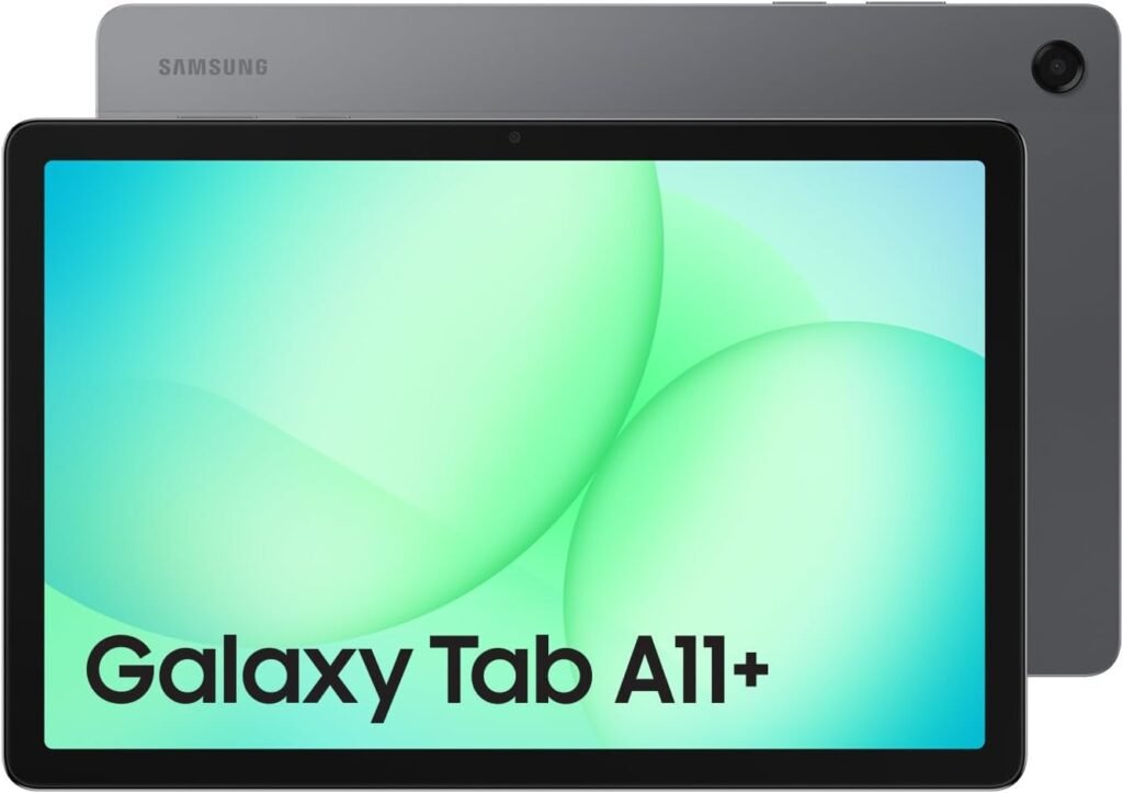 Samsung Galaxy Tab A11+ Canada: 11″ Gray Tablet, 128GB, Fast Charging, Headphone Jack