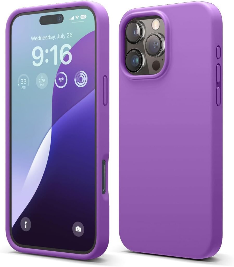 elago Premium Liquid Silicone Case for iPhone 16 Pro Max