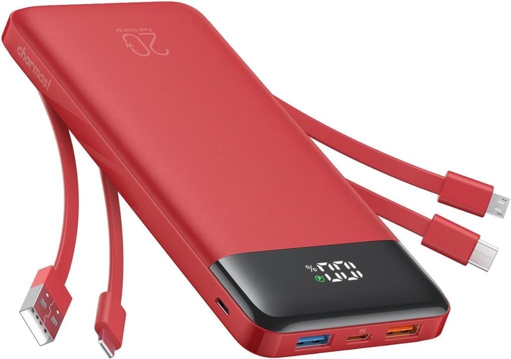 Charmast 20000mAh Portable Charger with Built
