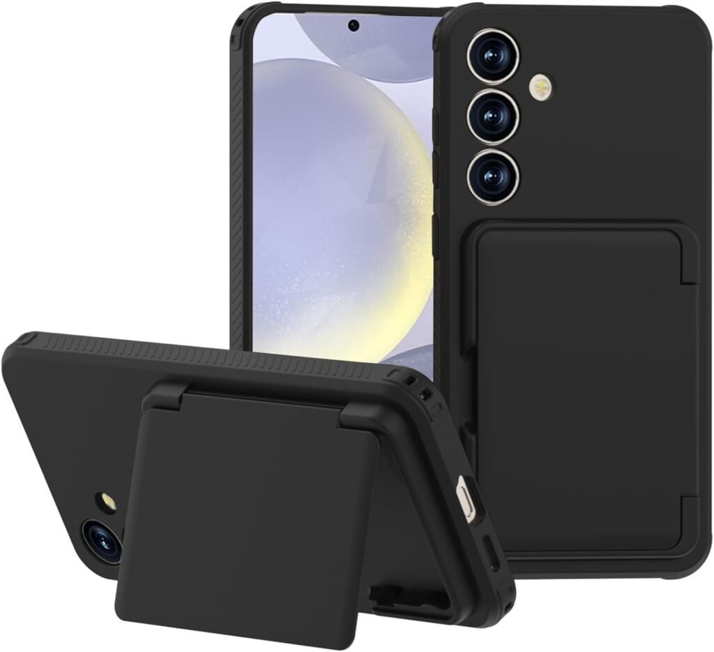 NINKI Wallet Case for Samsung Galaxy S25 5G – Kickstand & 3 Card Slots NINKI Wallet Case for Samsung Galaxy S25 5G – Kickstand & 3 Card Slots