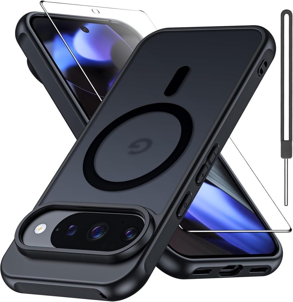 Matte Magnetic Shockproof Case for Google Pixel 7 Pro 5G