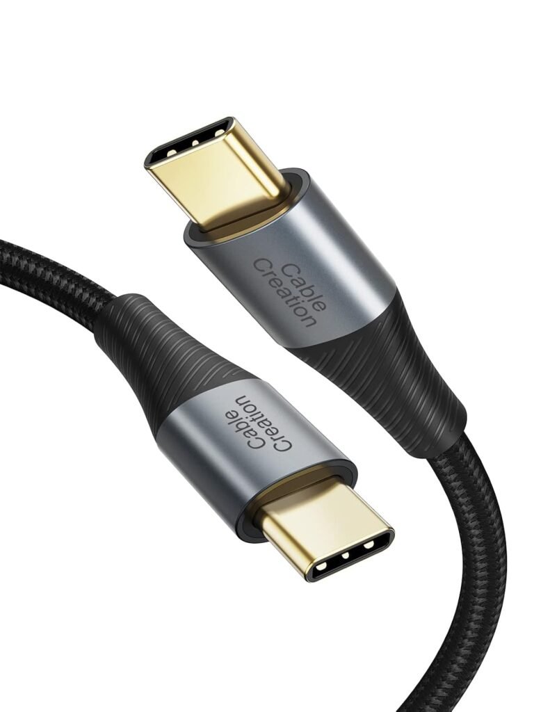 CableCreation 0.5FT Short USB C to USB C Cable 60W