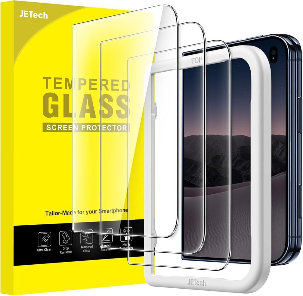 JETech 3-Pack Screen Protector for iPhone 15 Plus JETech 3-Pack Screen Protector for iPhone 15 Plus